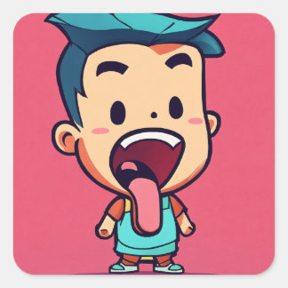 個性化のための人目を引くビニールのシール» スクエアシール