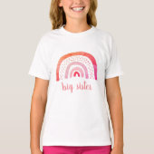個性的お姉さんボヘミアン虹 Tシャツ (正面)
