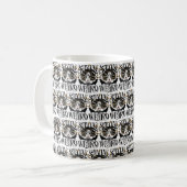 個性的であれ コーヒーマグカップ (正面左)