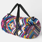 個性的なカラフルバッグ ダッフルバッグ (右コーナー)