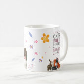 個性的なスイート猫 コーヒーマグカップ (正面右)