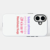 個性的なハグ Momfulness ホワイト Case-Mate iPhoneケース (裏面 (横))