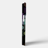 個性的なユニークレトロ幾何学アート柄 Case-Mate iPhoneケース (裏面 / 右)