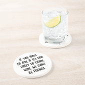 個性的なワインバー名言集 II コースター (側面)