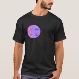 個性的な四つ眼のTシャツ Tシャツ