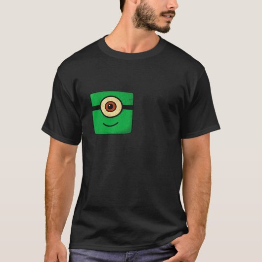 個性的な四つ眼のTシャツ Tシャツ (正面)