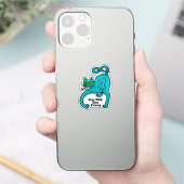 個性的な猫の表情 シール (スマートフォン)