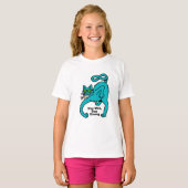 個性的な表情の猫 Tシャツ (正面フル)