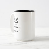 個性的な高級感あふれるZ ツートーンマグカップ (正面左)