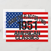 倍の1951年の招待状 招待状 (正面/裏面)