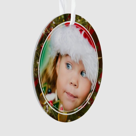 倍はイメージ及びメッセージのクリスマスのオーナメント味方しました オーナメント (正面)