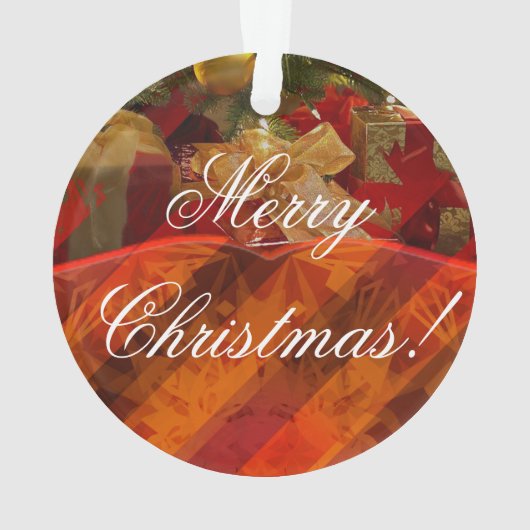 倍はイメージ及びメッセージのクリスマスのオーナメント味方しました オーナメント (裏面)