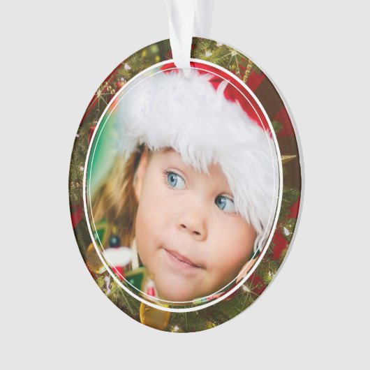 倍はイメージ及びメッセージのクリスマスのオーナメント味方しました オーナメント (正面)