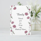 倍はサンキューカードメイド・オブ・オーナー（花嫁付き添い人）のための味方しました サンキューカード (スタンド正面)