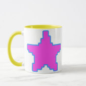 倍はマグピクセル星の味方しました マグカップ (左)