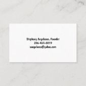 倍は名刺ページの味方しました 名刺 (裏面)