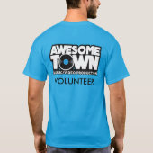 倍は有志のワイシャツ味方しました Tシャツ (裏面)