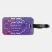 倍は緑のトンボの荷物のラベル味方しました ラゲッジタグ (裏面横)