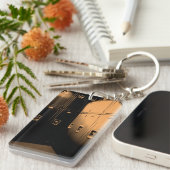 倍は2 1つのための味方しました キーホルダー (正面右)