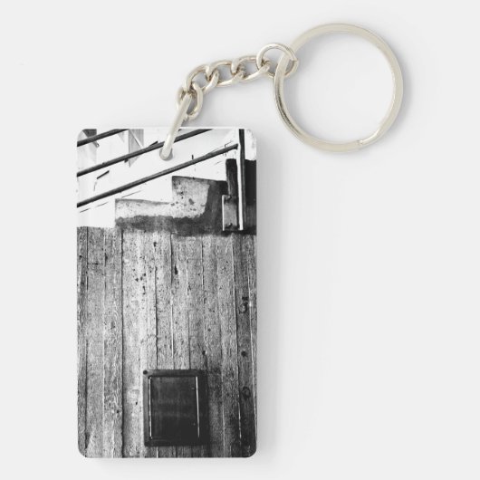 倍は2 1つのための味方しました キーホルダー (裏面)