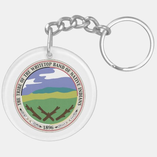 倍はWhitetopのシールKeychainのあたりで味方しました キーホルダー (裏面右)