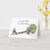 倒されたよりよいPlainfolkはよく得ます カード (黄色い花)