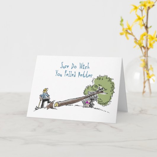 倒されたよりよいPlainfolkはよく得ます カード (黄色い花)