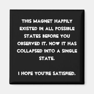 倒した！量子物理学ユーモア マグネット