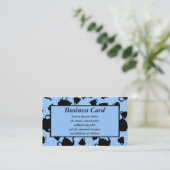 倒れかけたお茶会 名刺 (スタンド正面)