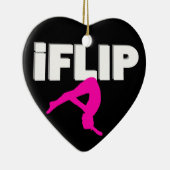 倒れかけた体育専門家 セラミックオーナメント (右)