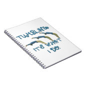 倒れかけた体育専門家 ノートブック (右側)