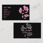 倒れかけた宇宙の名刺 名刺 (正面/裏面)