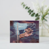 倒れたけれども忘れられない煙と引き裂かれた旗、ZSSG ポストカード (スタンド正面)