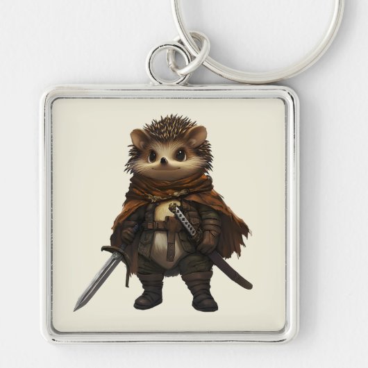 倒れた戦士 キーホルダー (正面)