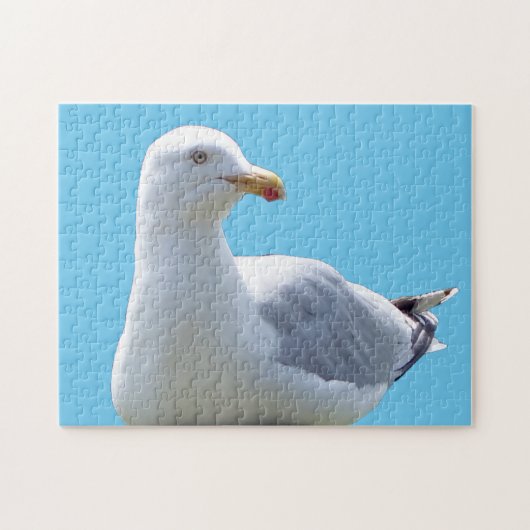 倒れるカモメ ジグソーパズル (横)