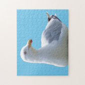 倒れるカモメ ジグソーパズル (縦)
