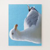 倒れるカモメ ジグソーパズル (縦)