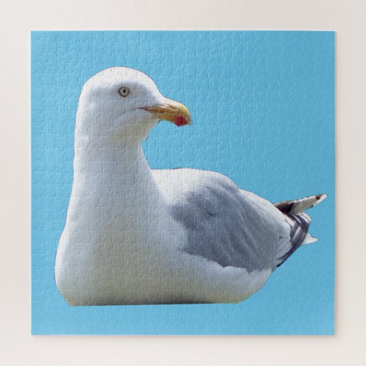 倒れるカモメ ジグソーパズル (縦)