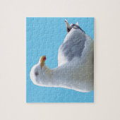 倒れるカモメ ジグソーパズル (縦)