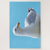 倒れるカモメ ジグソーパズル (縦)
