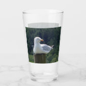 倒れるカモメ タンブラーグラス (裏面)