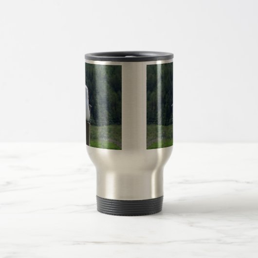 倒れるカモメ トラベルマグ (中央)