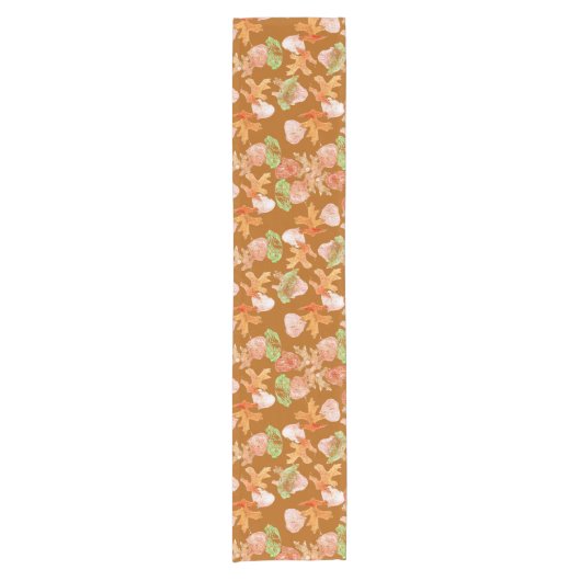 倒れ離れるテーブルランナー ショートテーブルランナー (正面)