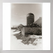 倒壊した納屋 ポスター (正面)