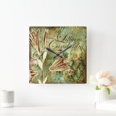 候補リリウム スクエア壁時計 (ホーム)