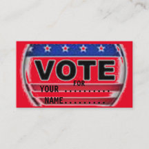 候補者に投票して…...