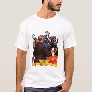 候補者の投票 Tシャツ