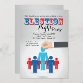 候補者の選挙のパーティの招待状の選択 招待状 (正面/裏面)