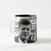 候補者ケネディ ツートーンマグカップ (正面左)