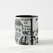 候補者ケネディ ツートーンマグカップ (中央)